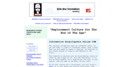 Desktop Screenshot of erikthevermilion.com