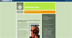 Desktop Screenshot of horoscope-astrology-signs.erikthevermilion.com