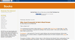 Desktop Screenshot of book-reviews-blog-author-books.erikthevermilion.com